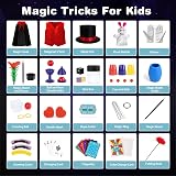 DINORUN Kids Magic Set with Hat & Instructions - Pretend Play Toy Gift view 3
