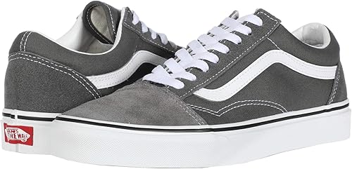Amazon Vans バンズ メンズスニーカー 靴 Old Skool Pewter True White Men S 5 Women S 6 5 23cm レディース23 5cm Medium 並行輸入品 Vans バンズ スニーカー