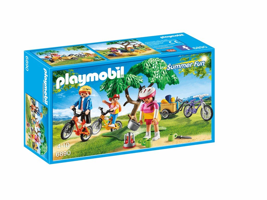 Playmobil 6890 Summer Fun Biking Trip, Fun Imaginative Role-Play, PlaySets Suitable for Children Ages 4+