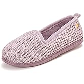 Dearfoams womens Memory Foam Slipper Gifts for Her - Rachel Closed Back House Shoe