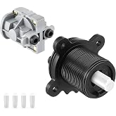 Dreyoo 2 Pieces Pressure Balancing Cartridge and Valve Stem Assembly | Compatible with 971-2500 and 974-2910, Compatible with Pfister 0X8/JX8/VB8/JV8 Deep Casting Valve, Single Handle Tub/Shower