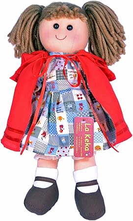 muñeca de trapo caperucita roja