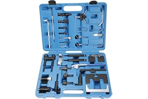 8MILELAKE Compatible for Audi VW Engine Belt Adjust Locking Timing Tool Kit VAG Petrol Diesel Set