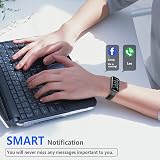 FITVII Slim Fitness Tracker Blood Oxygen BP 24/7 HR Sleep IP68 view 5
