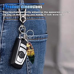 Summer Beach Favors Car Keychain Presents, Acrylic