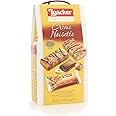 Loacker Patisserie Crème Noisette - Individually Wrapped Premium Bite Size Milk Chocolate Covered Crispy Wafer Cookies with Hazelnut Cream Filling and toasted Hazelnut pieces - Box of 24