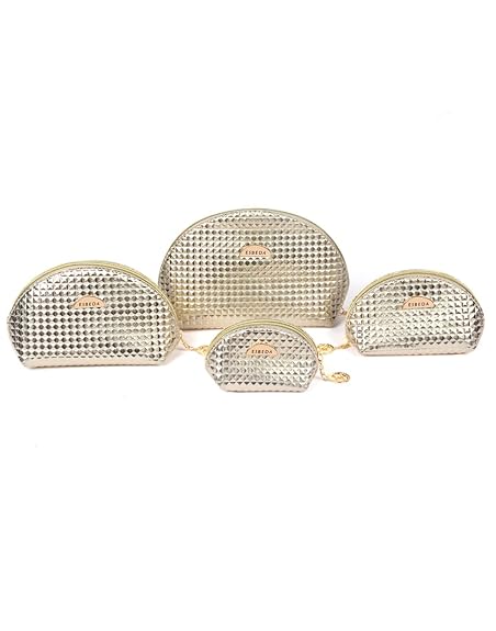 ESBEDA Gold Color Small Size 4 Pcs Square Kit For Women