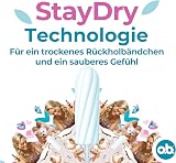 o.b. Original Super Plus Tampons Pack of 32 StayDry Curved Grooves view 4