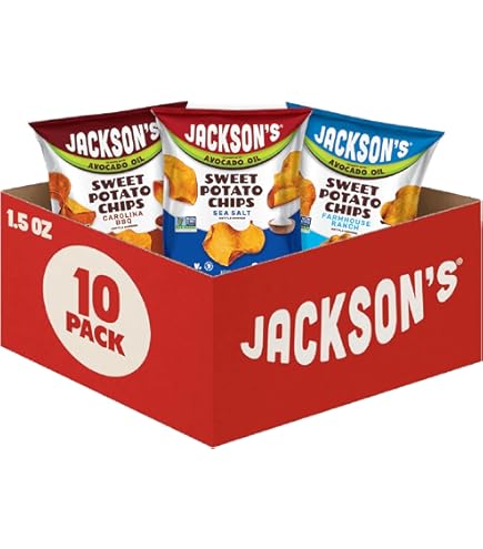 Amazon.com: Jackson's Classic Kettle Potato Chips (Variety Pack
