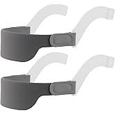 Replacement Headgear Compatible with Dreamwear Nasal Pillow Mask, 2 Packs Adjustable Headgear Strap with Arms Compatible with Dreamwear Full Face Mask Frame