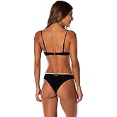 Maaji Womens Midnight Black Iconic Bottom Low Rise