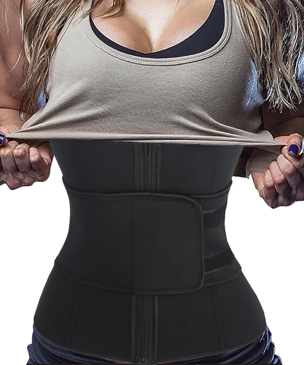 Intimates Florata Women Waist Trainer Corset For Weight Loss Sport Workout Body Shaper Tummy Fat Burner Petite Limestones Co Id