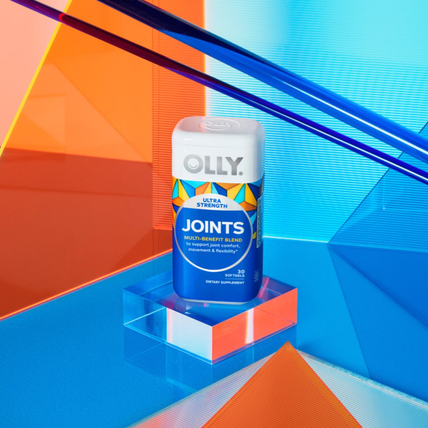 OLLY Ultra Joint Softgels, Boswellic Extract, Turmeric, Vitamin D, Boron, 30 Day Supply - 30ct