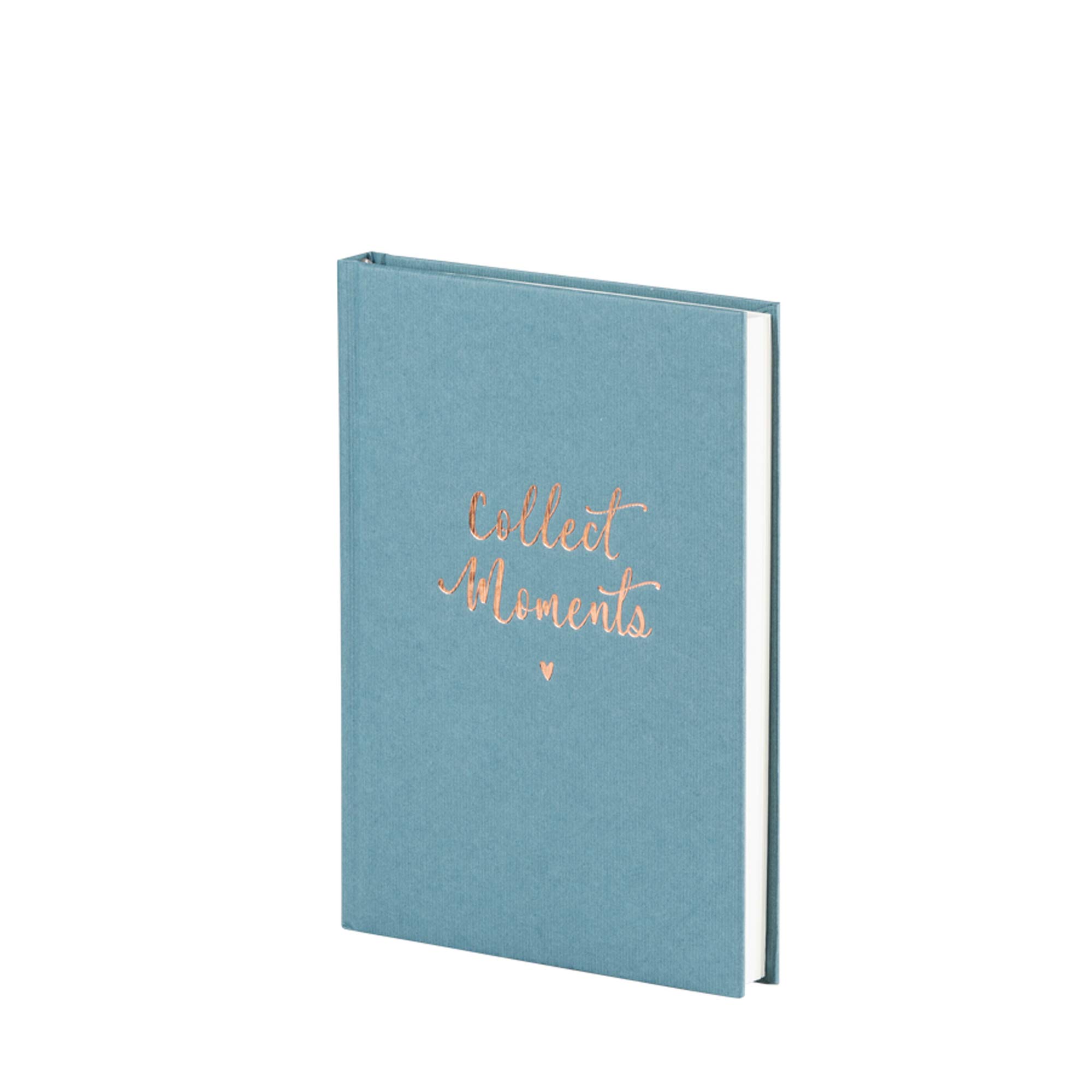 Rössler Papier 18831880001 - Bullet journal "Collect Moments", DIN A5, 192 pagina's, geruit, denim, 1 stuk