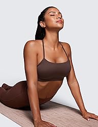 CRZ YOGA Butterluxe Womens Y Back Sports Bra