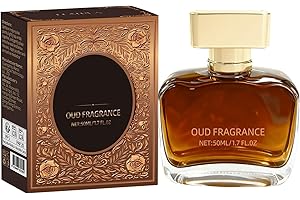 Oud Perfume for Men and Women,Arabic Unisex Eau de Parfum with Leather Woody Fragrance,Long-Lasting & Alcohol Free,50ml