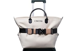 The Original Cincha Travel Belt for Luggage - Add a Bag Luggage Strap for Carry On Bag - Airport Travel Accessories for Women & Men - As Seen on Shark Tank