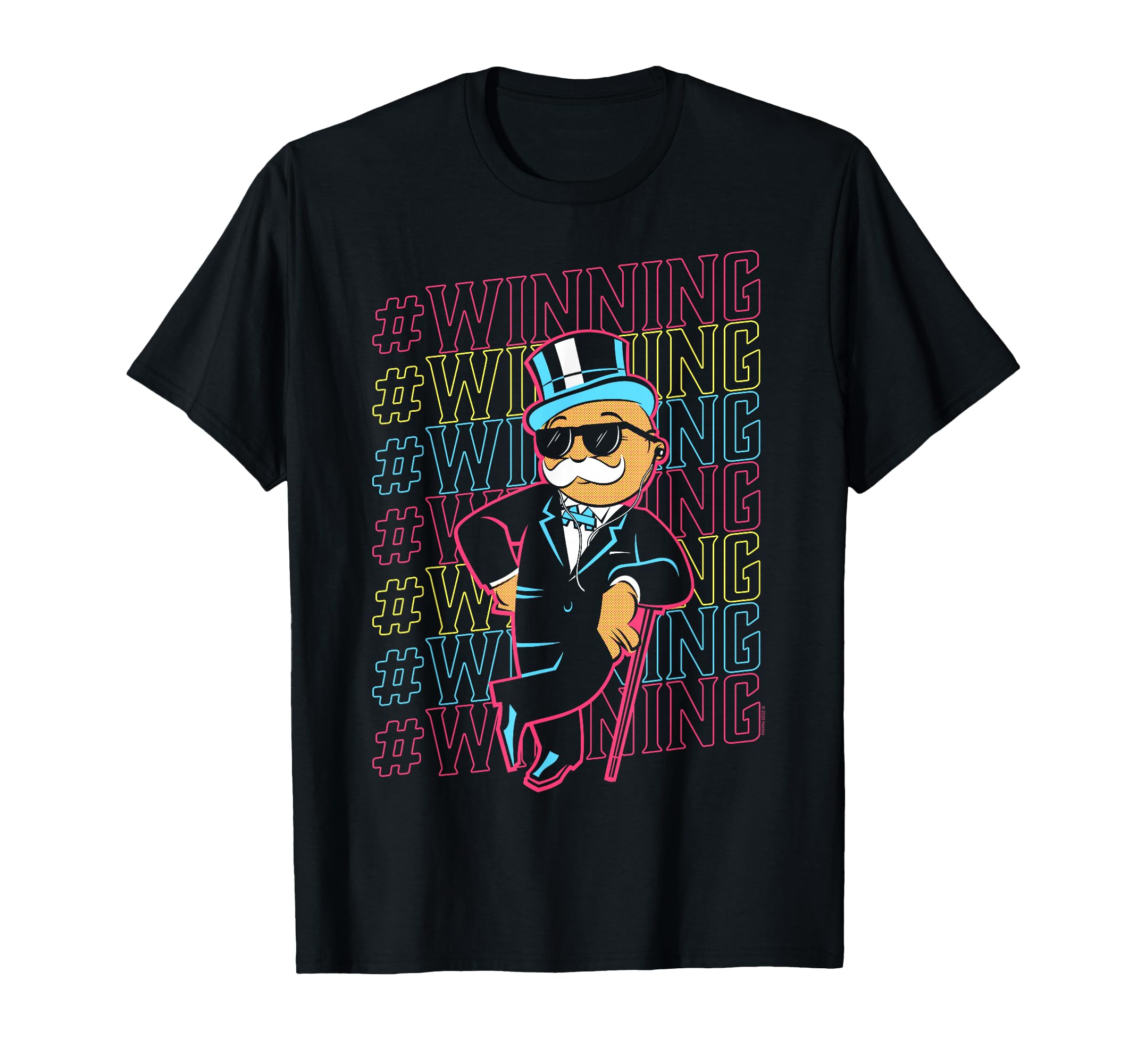 Monopoly Rich Uncle Pennybags Winning T-Shirt