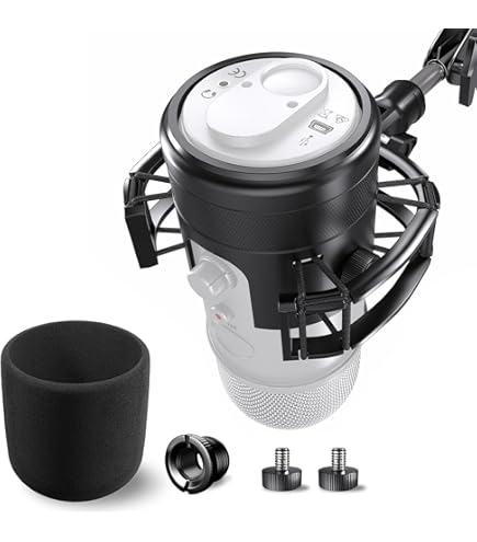Amazon.com: Auphonix Shock Mount for Yeti X, Yeti Nano, Yeti