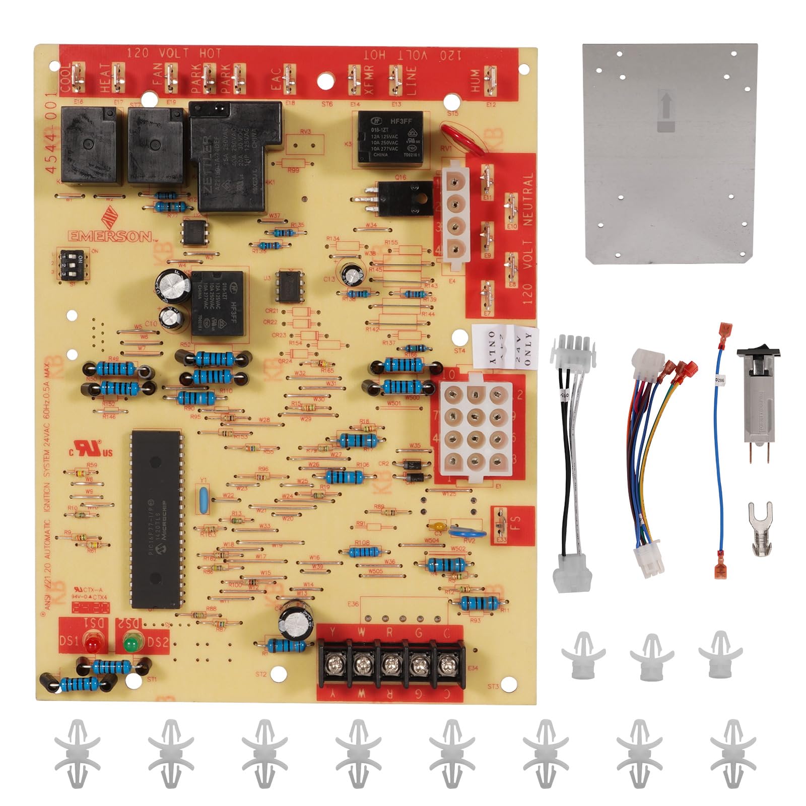 Photo 1 of Rendrox 32M8801 Furnace Control Circuit Board Compatible with Lennox, Replace 10M9301 12L6901 56L8401