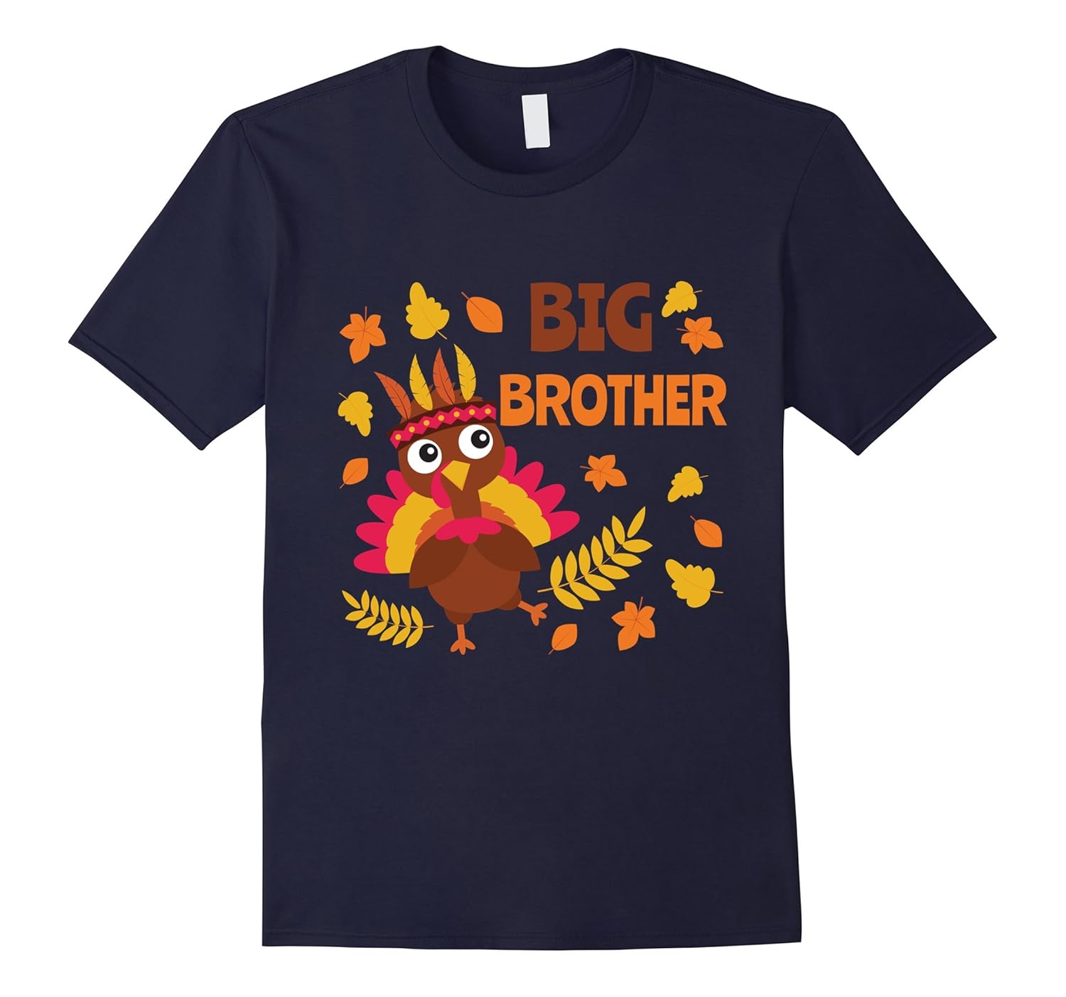 Big Brother Thanksgiving Shirt for Boys-ANZ