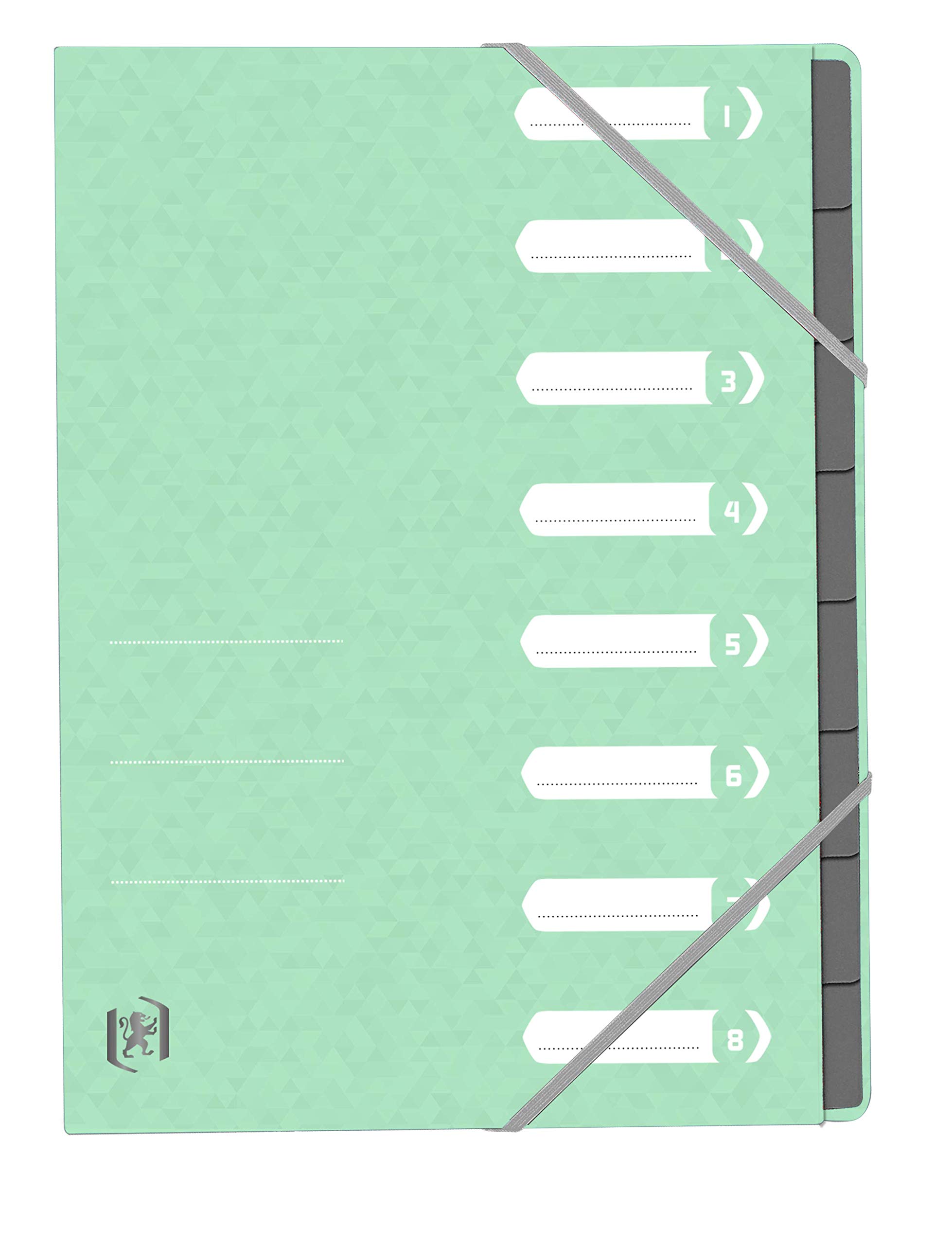 Oxford TopFile+ A4 8 Positions Card Cover Assorted Colours Pastel