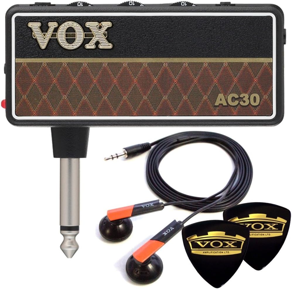 Amazon 限定voxイヤホン ピック2枚付 Vox ヴォックス Amplug2 Ac30 Ap2 Ac Ac30トップ ブースト サウンド アンプラグ ヘッドホンギターアンプ エレキギターコンボアンプ 楽器