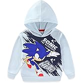 SEGA Sonic the Hedgehog Boys Pullover Hoodie for Big Kids