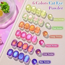 Double Rhythm Fruit Cat Eye Gel Nail Polish Set of