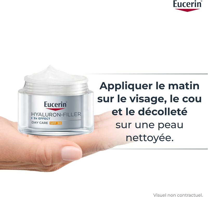 Hyaluron-Filler +3xEffect Soin de Jour SPF30, Crème Anti-âge, 50 ml