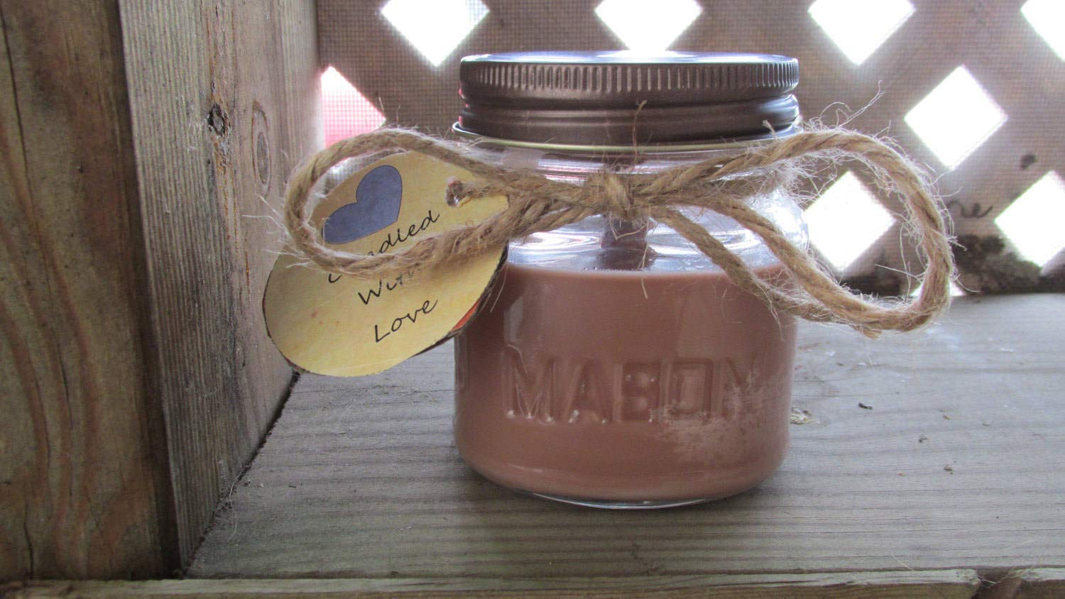 Amazon Com Smoky Mountain Cabin Soy Wax Candle 8oz Mason Jar