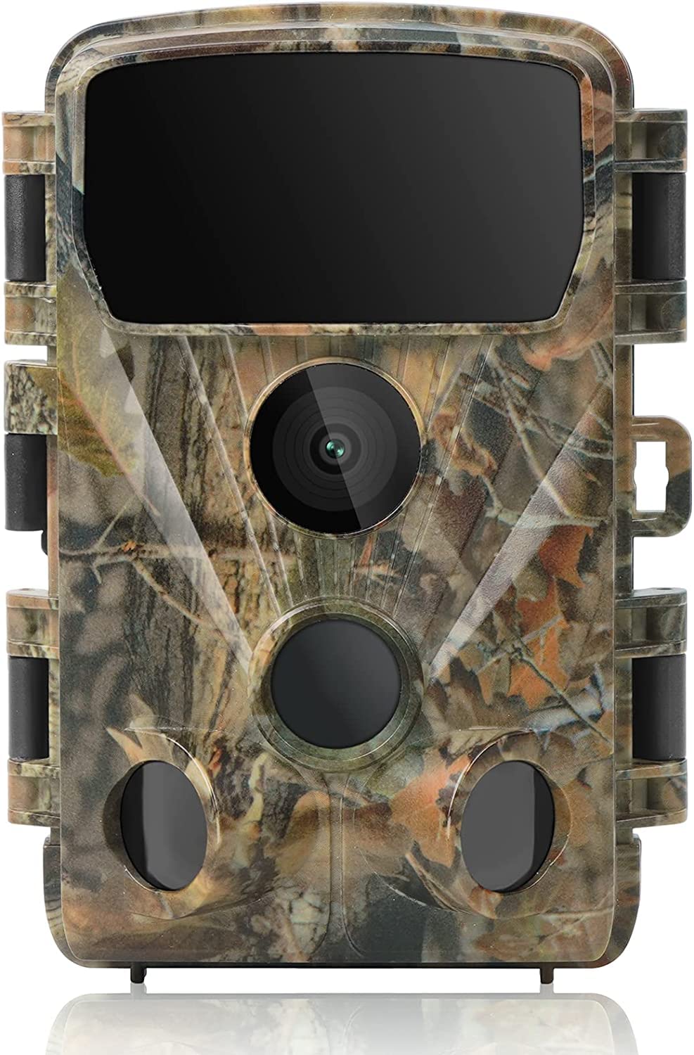 Trail Camera 20MP 1080P HD Waterproof, Wildlife Hunting Scouting Game Camera with 44Pcs IR LED Infrared Night Vision Up to 80FT/25M, Surveillance Camera 120° Wide Angle Detection