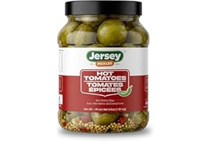 Jersey Pickles - Hot Pickled Tomatoes (Half Gallon)