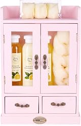 BRUBAKER Cosmetics Green Tea Lemon Bath Body Gift Set 10 Pcs Cabinet view 2