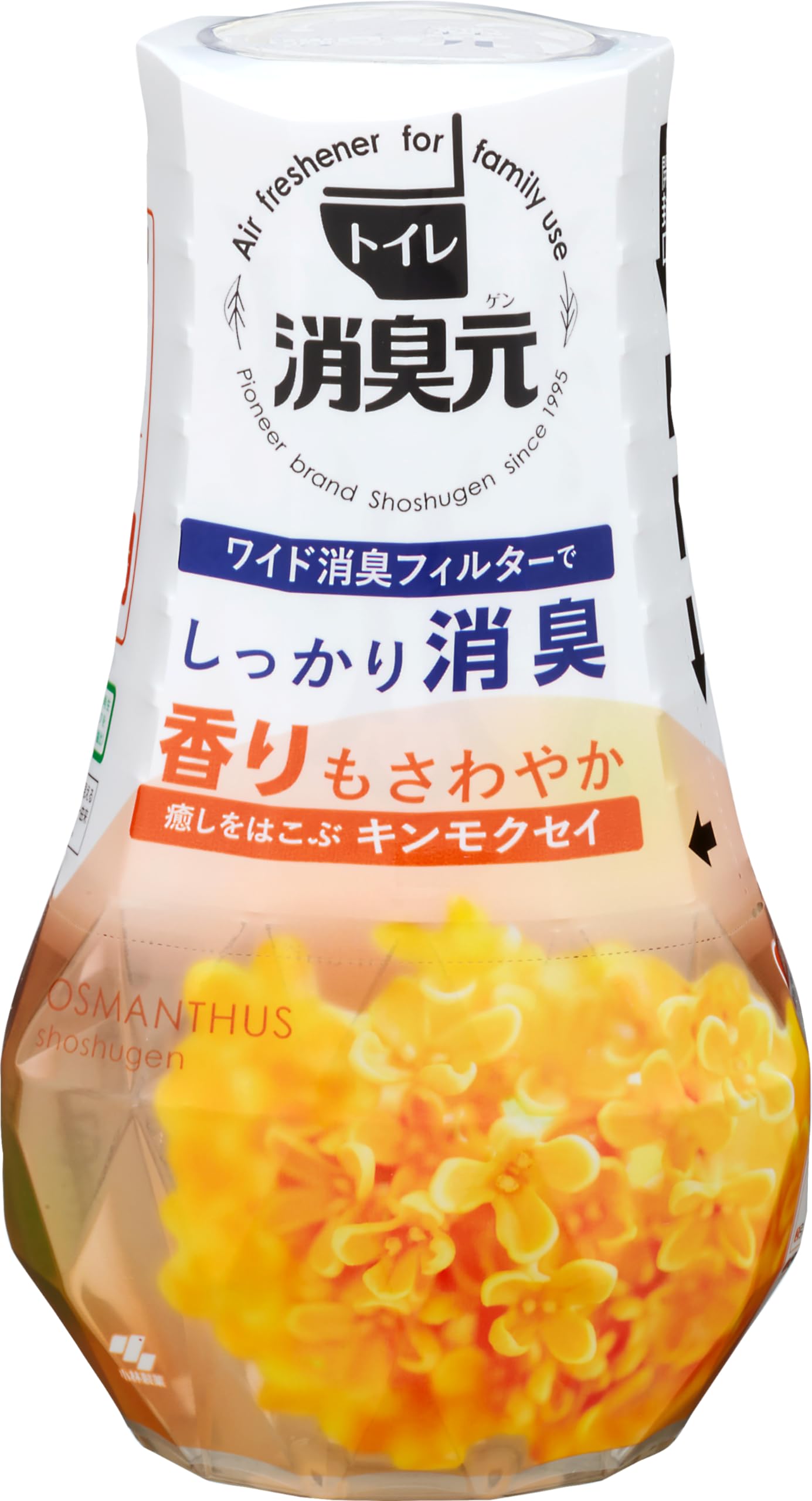 消臭元 癒しをはこぶキンモクセイ 消臭芳香剤 トイレ用 400ml商品画像