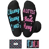 HAPPYPOP Racing Gifts for Men - Wrestling Football Fishing Gifts, Funny Socks for Him