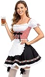 HiZiTi Oktoberfest Costumes Women Dirndl Dresses