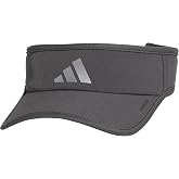 adidas Men's Superlite Visor | Open-Top Design, Moisture-Wicking Sweatband, Adjustable Fit, 3-Stripes Side Detail, Dial-In Your Fit, All-Day Sun Comfort