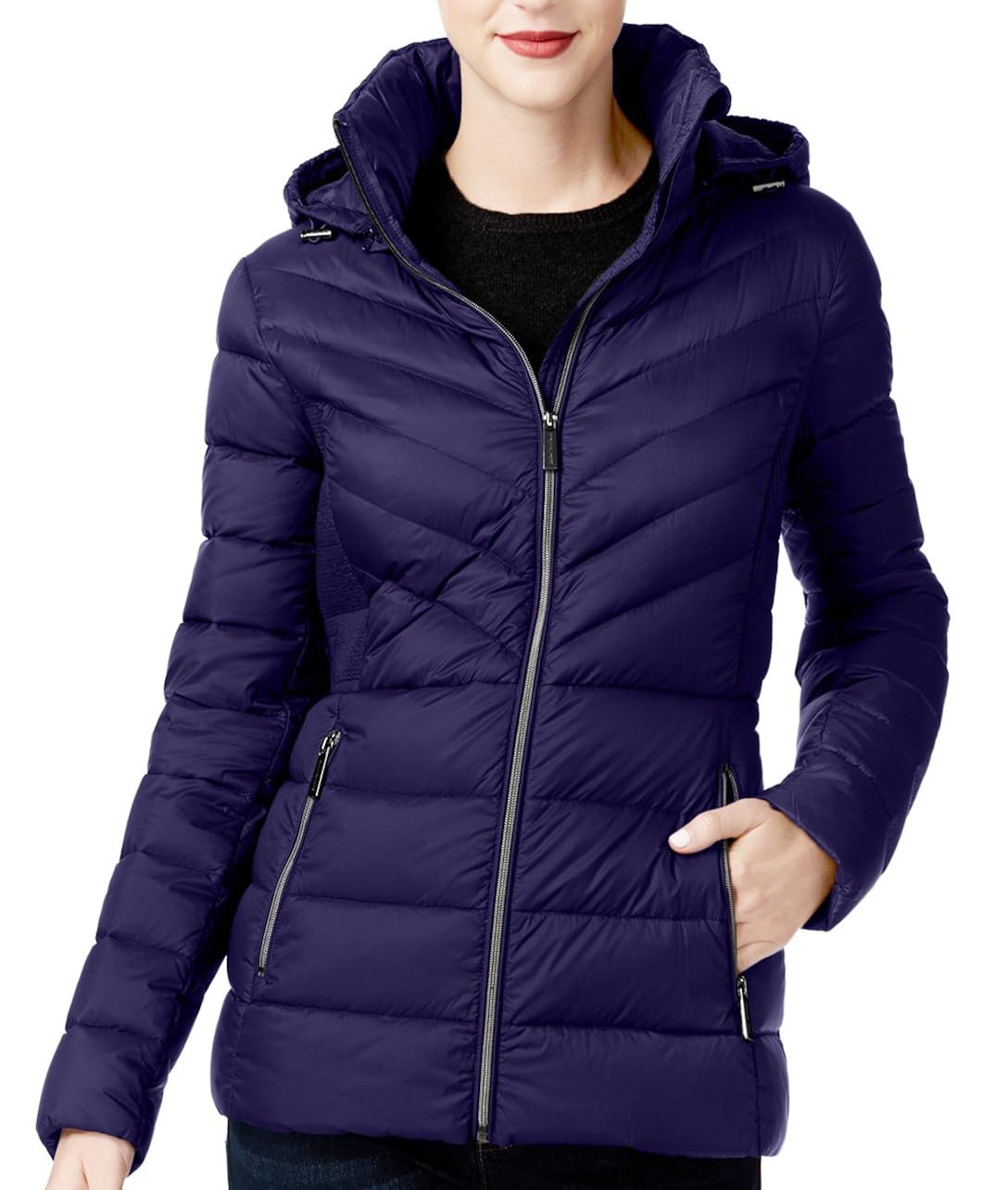 michael kors purple jacket