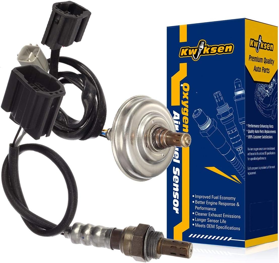 Kwiksen 2pcs AFR Upstream&Downstream Oxygen O2 Sensor 1 2 Compatible with Mazda 3 L4 2.3L Turbo 2007-2009,Compatible with Mazda 6 L4-2.3L Turbo 2006-2007