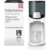 Baby Brezza Instant Baby Bottle Maker with 3 Temperature Settings | Always Ready Formula Warming, 50oz Tank Capacity, 24/7 Warm Water Dispenser, Electric Kettle Alternative