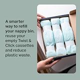 Tommee Tippee Twist & Click Nappy Bin Refill Cassettes Pack of 3 view 3