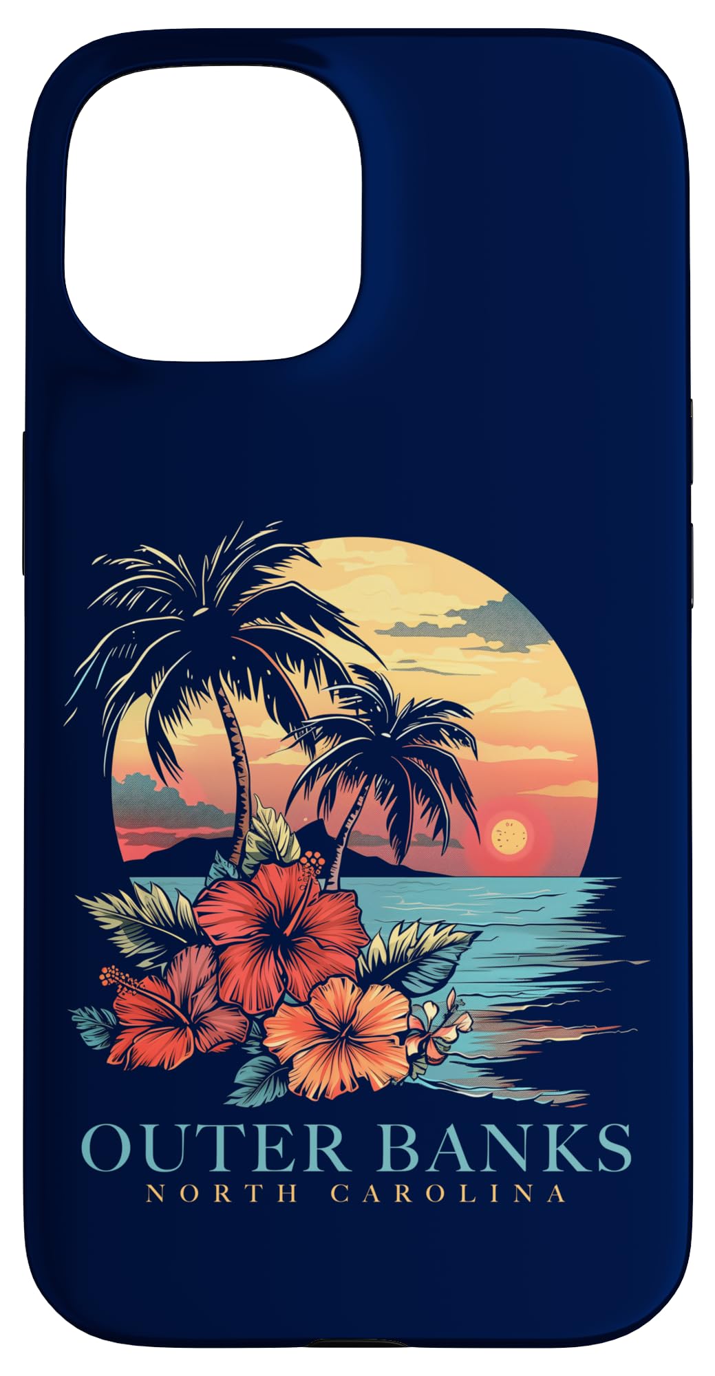 Outer Banks North Carolina Case for iPhone 15
