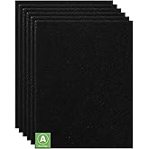 HRF-A300 Pre Filter A Replacement for Honeywell HEPA Air Purifier HPA300 Series, Funmit 6 Pack Precut Activated Carbon Pre Filter Compatible with Honeywell Air Purifier Prefilter A