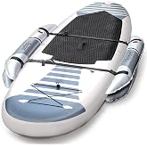 Rangland Stabilizers for Stand-Up Paddle Boards (Universal Fit) Inflatable SUP Balance Training Floats for Beginners, Kids, Fishing, Dogs, Yoga and More (Heavy Duty PVC)