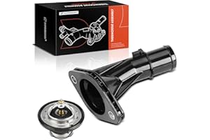 A-Premium Engine Coolant Thermostat Housing Assembly Compatible with Hyundai Elantra 2011-2016, Elantra Coupe 2013-2014, Elan