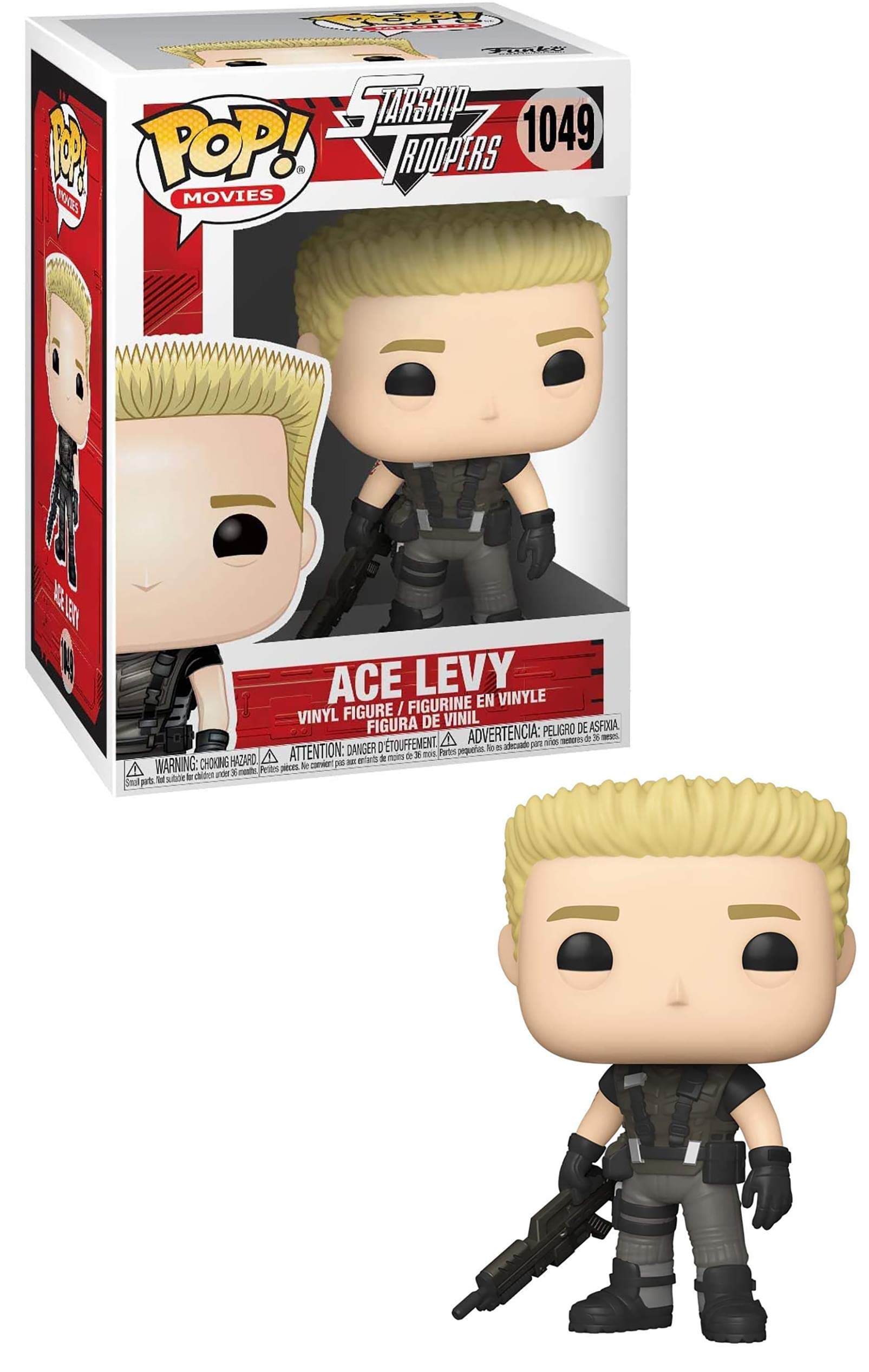 Funko POP! Movies: Starship Troopers - Ace Levy - Collectable Vinyl Figure For Display - Gift Idea - Official Merchandise - Toys For Kids & Adults - Movies Fans - Model Figure For Collectors