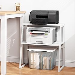 Arbuxzuy Printer Stand for Desk, Desktop Printer
