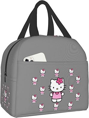 Amazon Co Jp ハローキティ 3 おしゃれ保温ランチバッグ ランチバッグ 保冷バッグ かわいい お弁当袋 トートバッグ キャンバスバッグ を運ぶ 軽量 耐水性 大容量 子供用として オフィス 通勤 通学 ピクニック ポータブル断熱バッグ シューズ バッグ