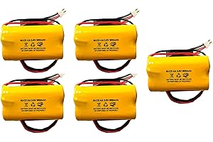 OSA230 3.6v 900mAh Battery Replacement Exit Sign Emergency Light NiCad 6200RP 253799 Unitech AA900MAH 6200-RP LEDR-1